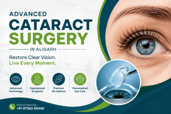 Advanced Cataract Surgery in Aligarh: MICS, Phaco & Premium IOL Options